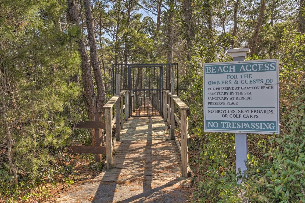 30A Retreat With Patio And Resort Amenities! Santa Rosa Beach Zewnętrze zdjęcie